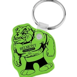 Bulldog Soft Keychain - Translucent