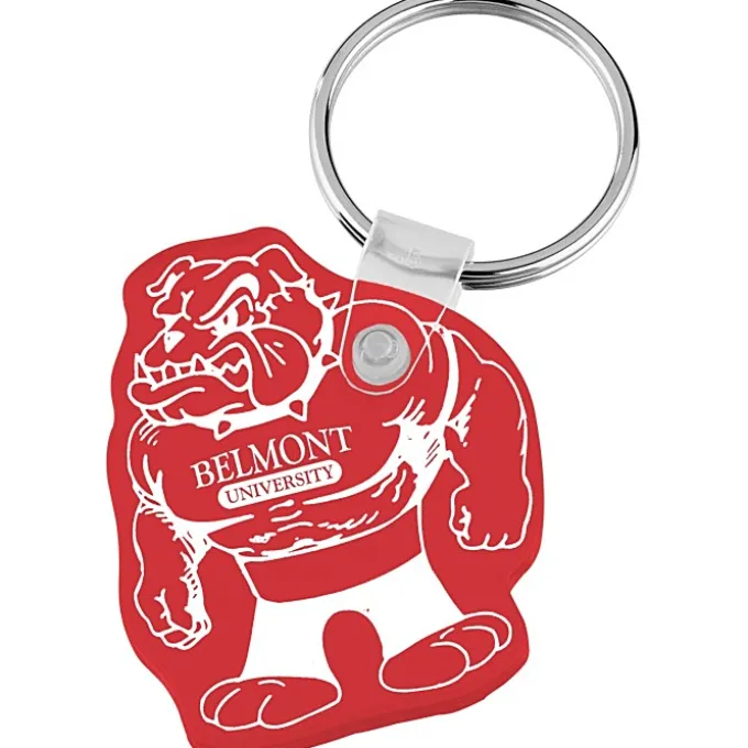 Bulldog Soft Keychain - Translucent