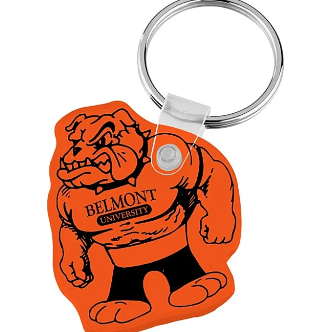 Bulldog Soft Keychain - Translucent