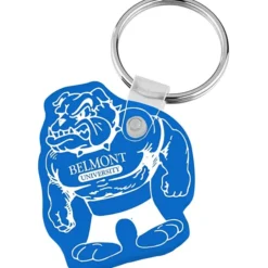Bulldog Soft Keychain - Translucent
