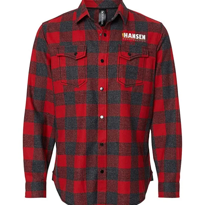 Burnside Snap-Front Flannel Shirt