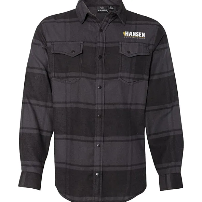 Burnside Snap-Front Flannel Shirt