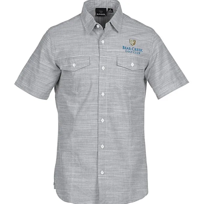 Burnside Textured Short Sleeve Shirt