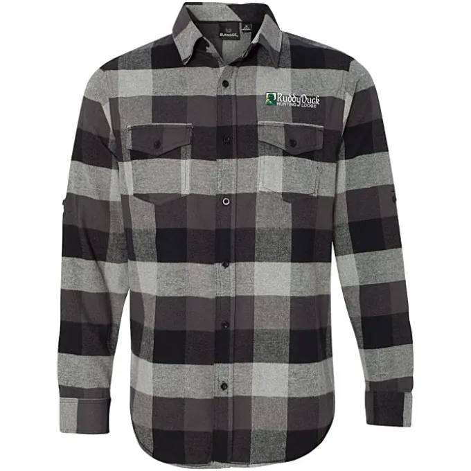 Burnside Yarn-Dyed Flannel Shirt - Men's