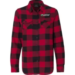 Burnside Yarn-Dyed Flannel Shirt - Ladies'