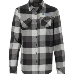 Burnside Yarn-Dyed Flannel Shirt - Ladies'