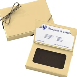 Business Card Chocolate Treat - Happy Holidays