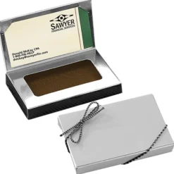 Business Card Chocolate Treat - Thank You - 24 hr