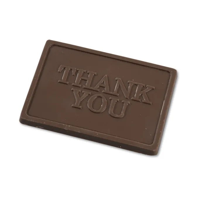 Business Card Chocolate Treat - Thank You - 24 hr