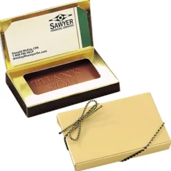 Business Card Chocolate Treat - Thank You - 24 hr