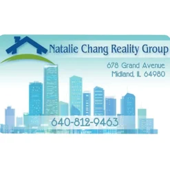 Business Card Magnet - 20 mil - Round Corners