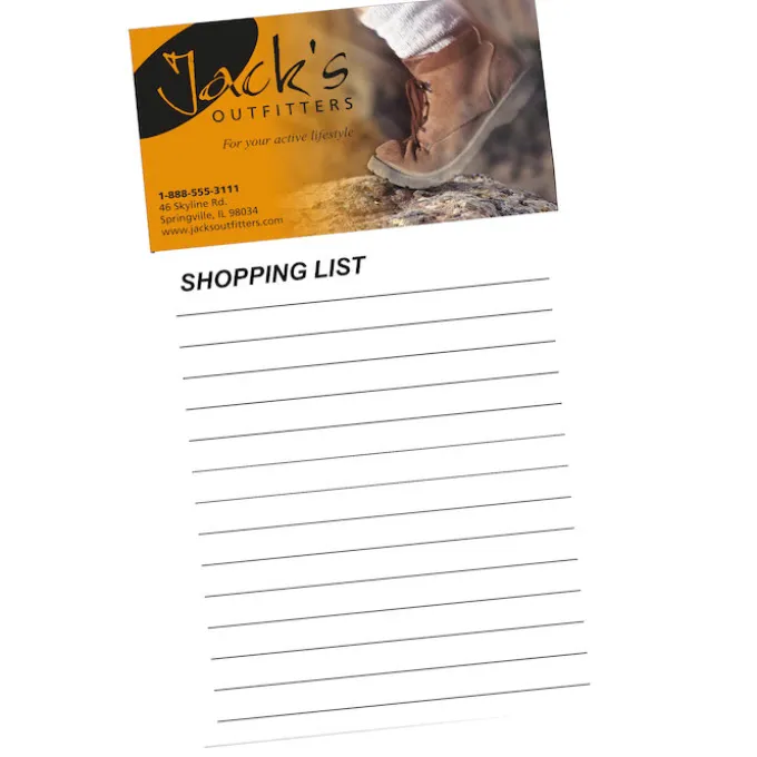 Business Card Magnet with Notepad
