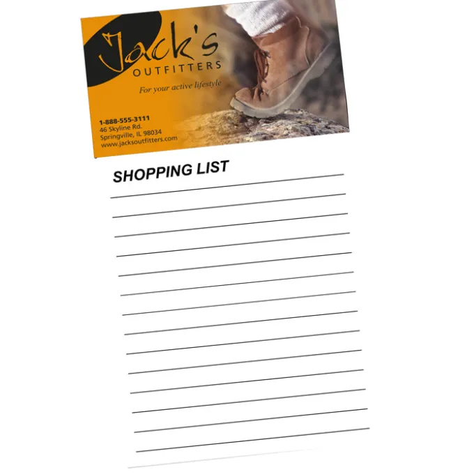 Business Card Magnet with Notepad