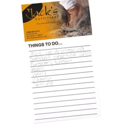 Business Card Magnet with Notepad