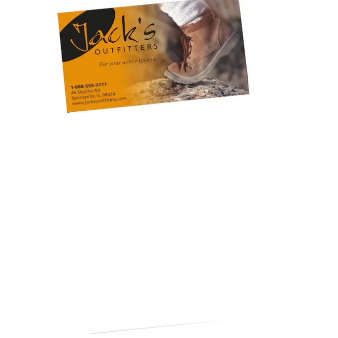 Business Card Magnet with Notepad