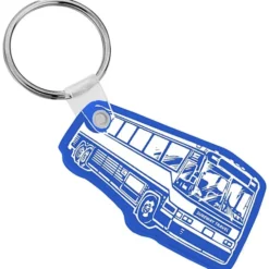 Bus Soft Keychain - Opaque