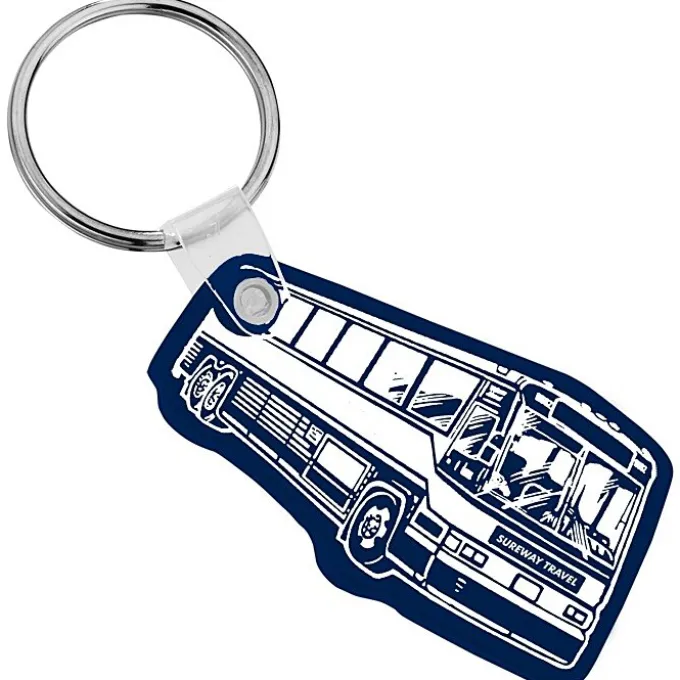 Bus Soft Keychain - Opaque