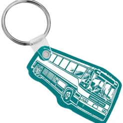 Bus Soft Keychain - Opaque