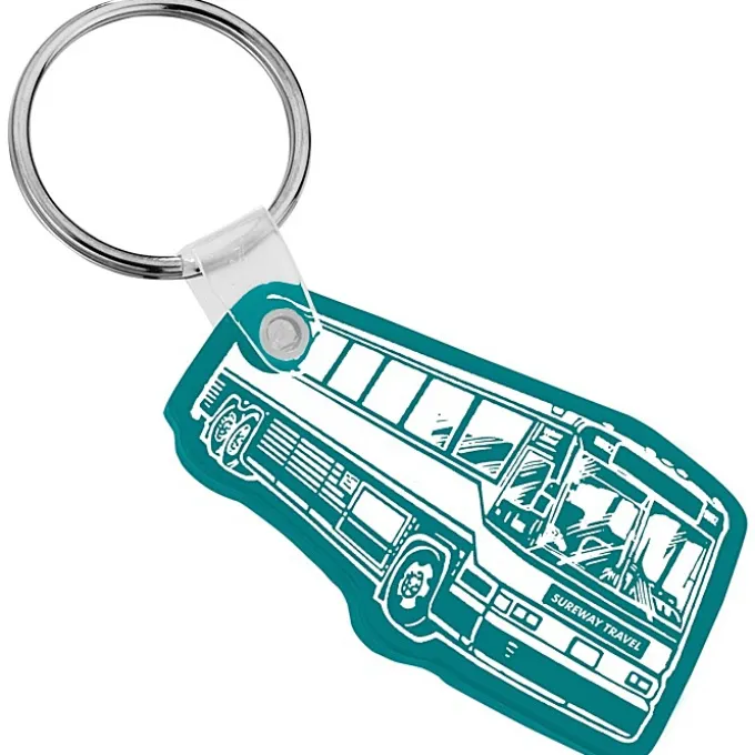 Bus Soft Keychain - Opaque