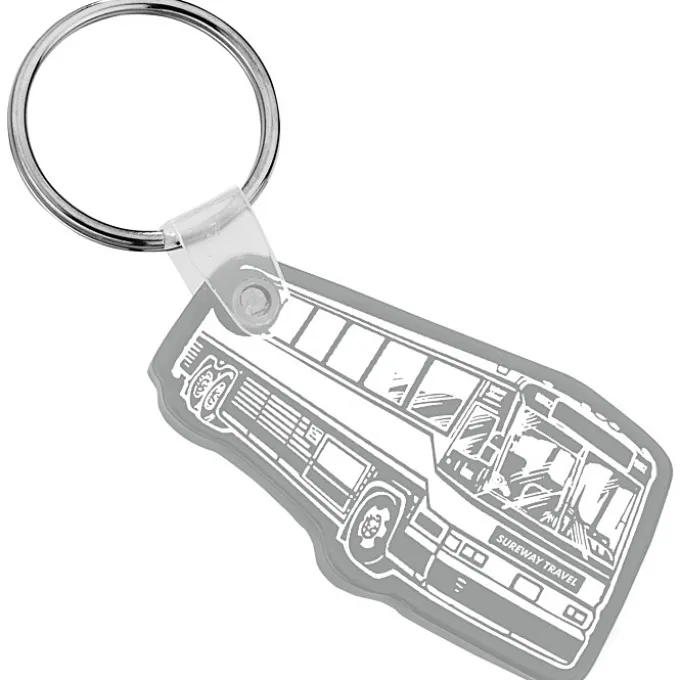 Bus Soft Keychain - Opaque