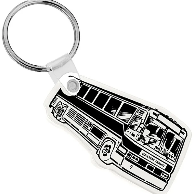Bus Soft Keychain - Opaque