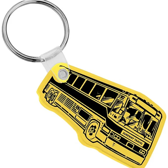 Bus Soft Keychain - Opaque