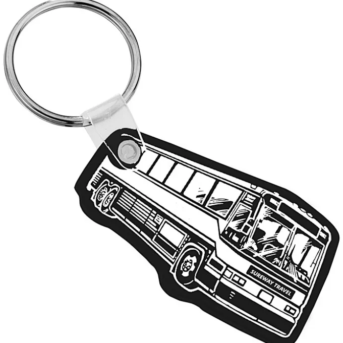 Bus Soft Keychain - Opaque