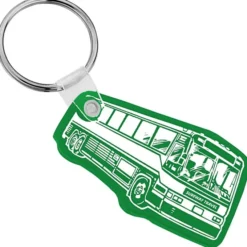 Bus Soft Keychain - Translucent