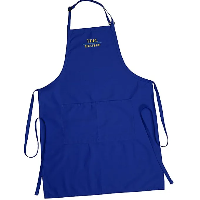 Butcher Apron with Two Patch Pockets
