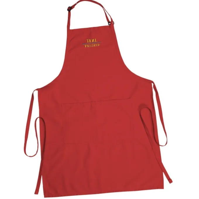 Butcher Apron with Two Patch Pockets