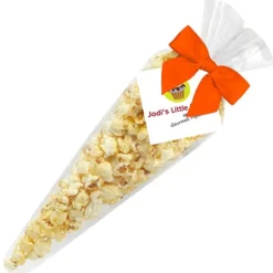 Butter Popcorn Cone Bags - Large