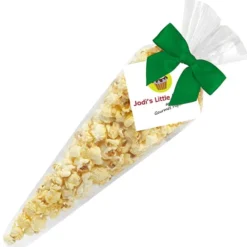 Butter Popcorn Cone Bags - Large