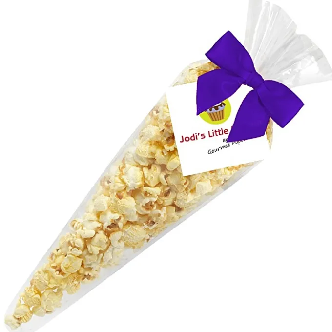Butter Popcorn Cone Bags - Large