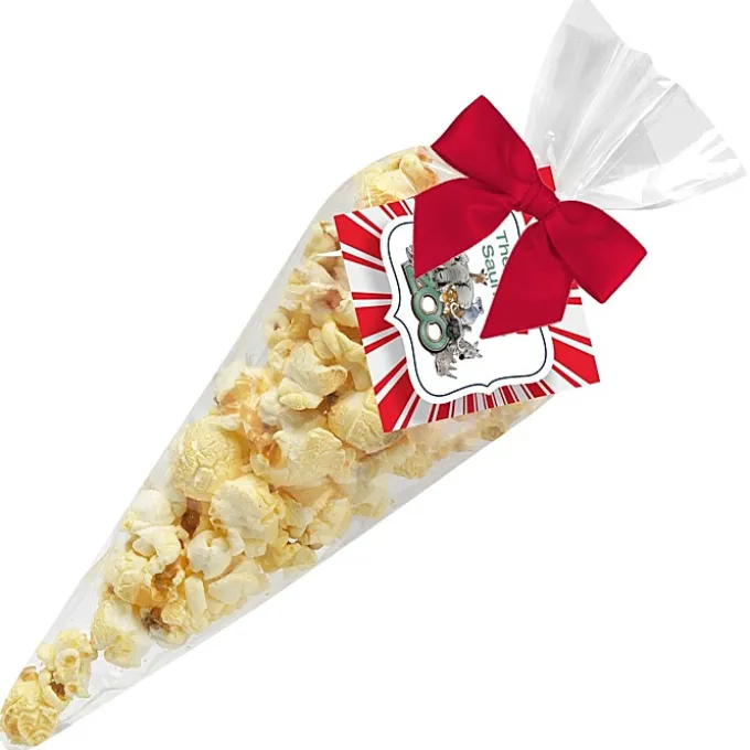 Butter Popcorn Cone Bags - Small
