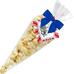 Butter Popcorn Cone Bags - Small