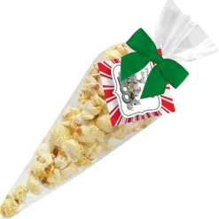 Butter Popcorn Cone Bags - Small