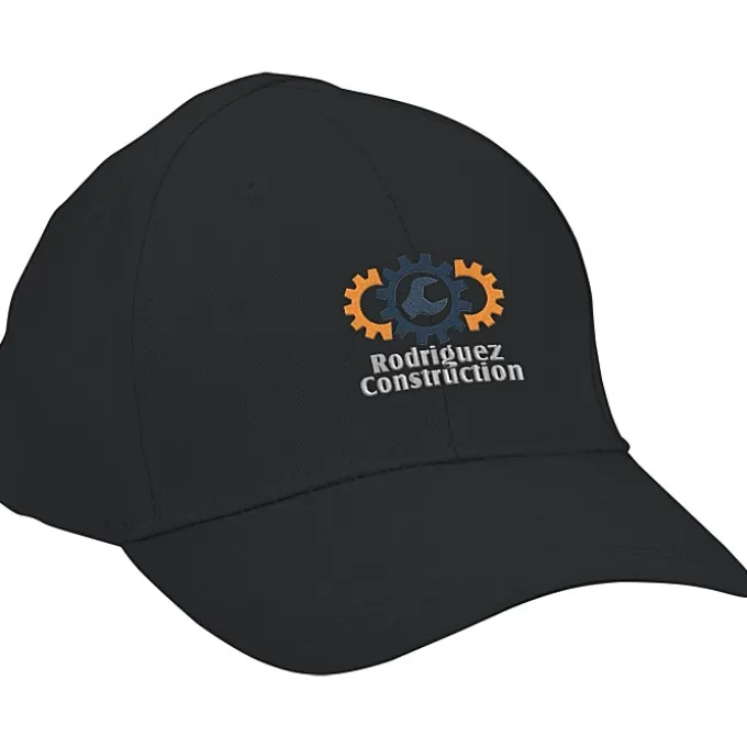 Buttonless Cap - Embroidered