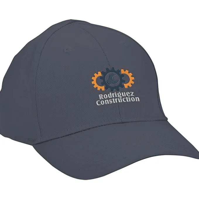 Buttonless Cap - Embroidered
