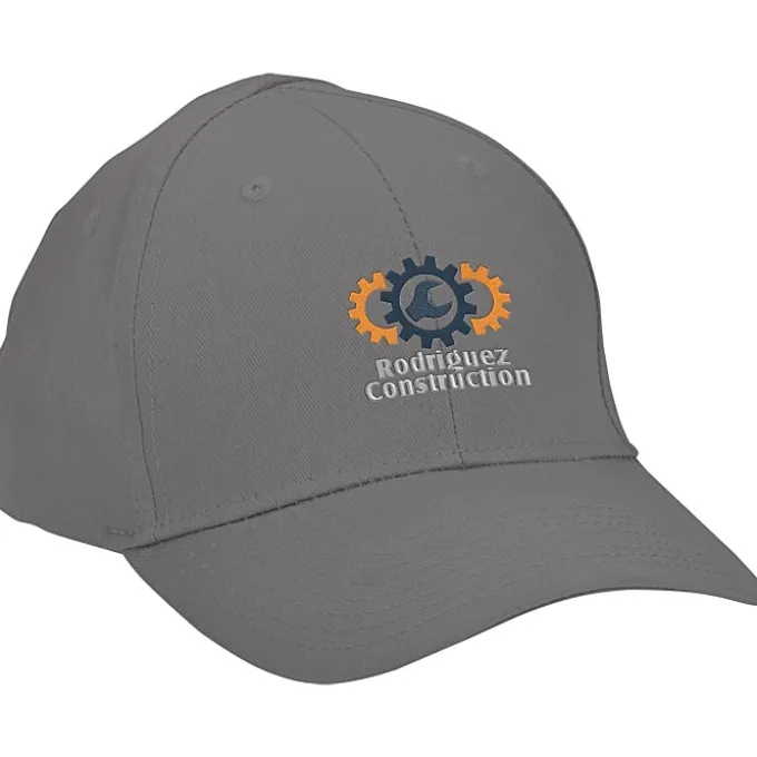 Buttonless Cap - Embroidered