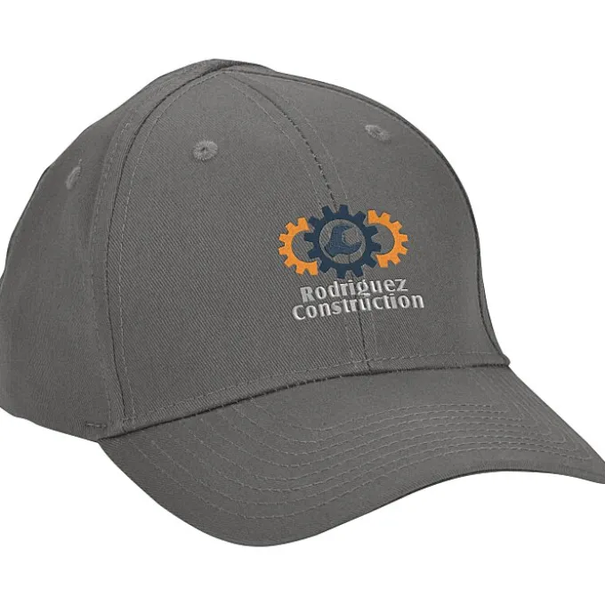 Buttonless Cap - Embroidered