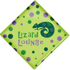 Button Magnet - Square - 2 inches x 2 inches