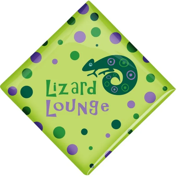 Button Magnet - Square - 2 inches x 2 inches