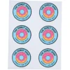 Button Sheeted Stickers - Circle - 3 inches
