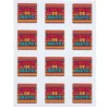 Button Sheeted Stickers - Square - 2 inches x 2 inches