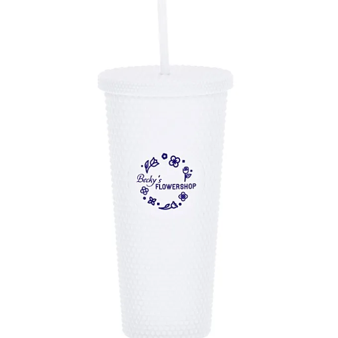 Bux Tumbler with Straw - 24 oz. - 24 hr