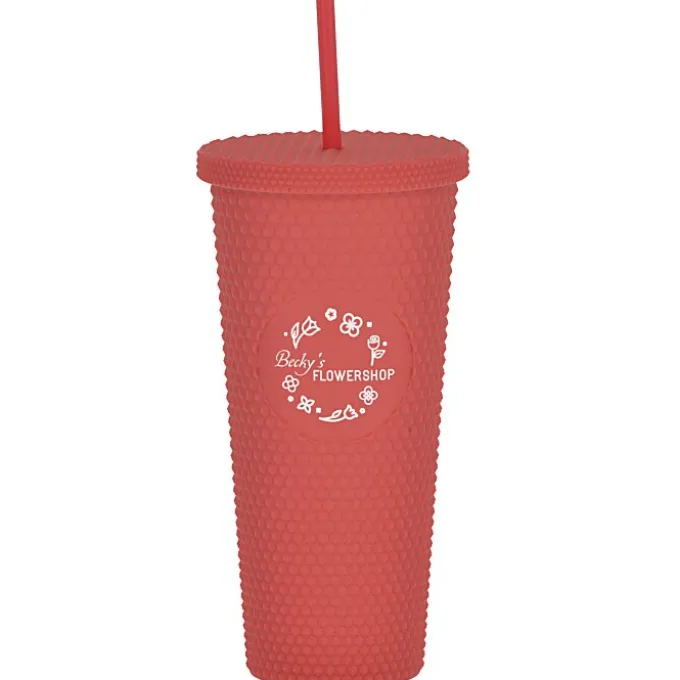 Bux Tumbler with Straw - 24 oz. - 24 hr