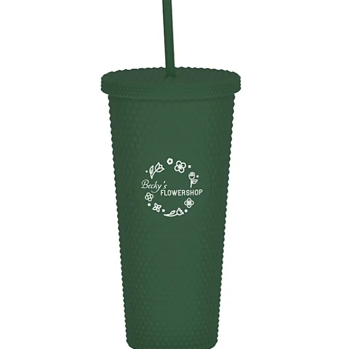 Bux Tumbler with Straw - 24 oz. - 24 hr