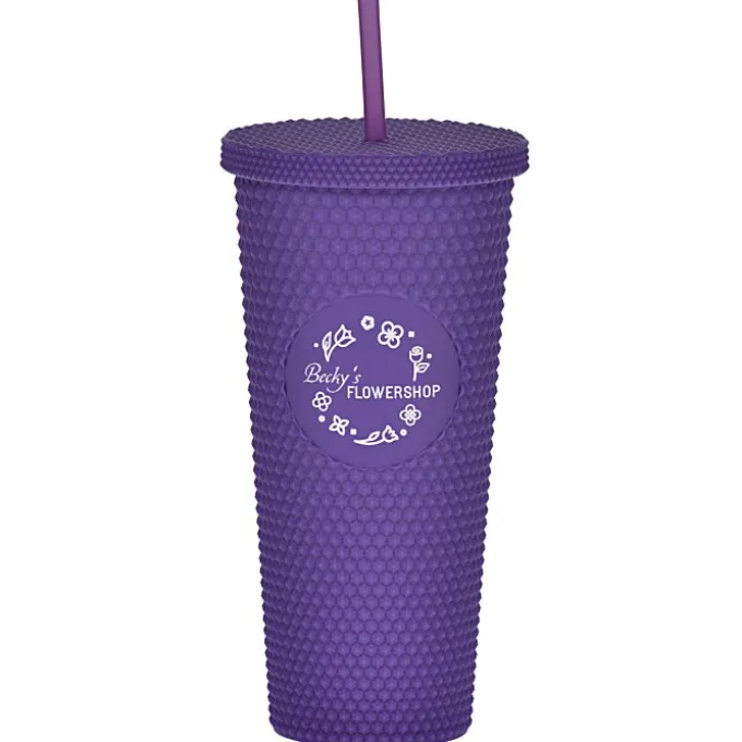 Bux Tumbler with Straw - 24 oz. - 24 hr