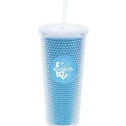 Bux Tumbler with Straw - 24 oz. - Metallic