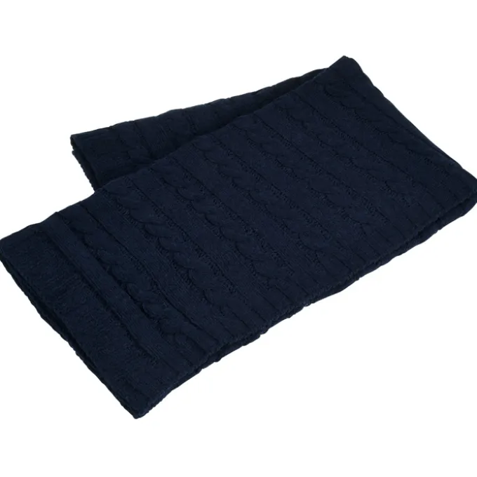Cable Knit Chenille Blanket